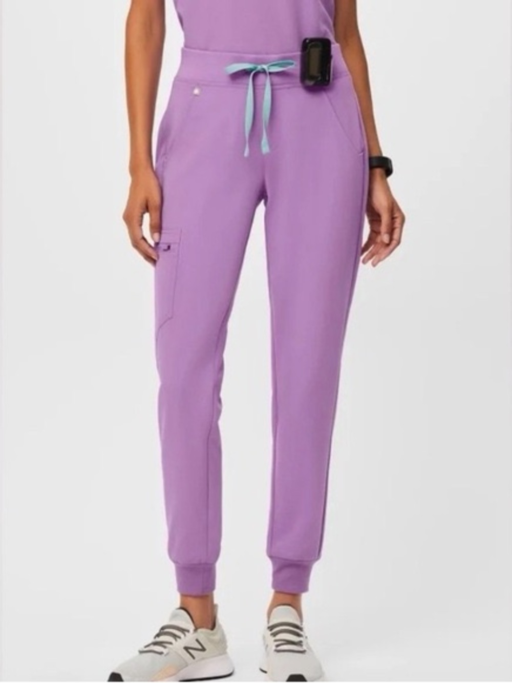 Figs Lilac Dawn high waisted Zamora Joggers